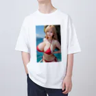 AI美女グラビアアートのAI美女グラビア10 Oversized T-Shirt