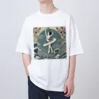 endo-6754の浮世絵×バレエ Oversized T-Shirt