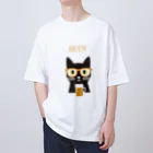 ねこのみのビール ネコ オーバーサイズTシャツ