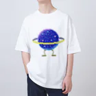 ドリルの惑星君 Oversized T-Shirt