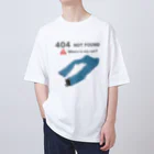 ぺんぎん24の見つかりません(カラー) Oversized T-Shirt