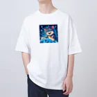 frogsystemの電脳猫 Oversized T-Shirt