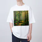 positive_poem05の森の中で創作活動 Oversized T-Shirt