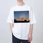 さちの部屋のとある日の夕焼け オーバーサイズTシャツ