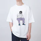 納豆ごはんのイケメンとお話し中 Oversized T-Shirt