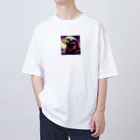 ねむねこのお店のサングラス鷲 Oversized T-Shirt