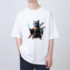 samuraicatのSamurai CAT Oversized T-Shirt