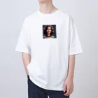AI美女ワールドの笑顔の美女 Oversized T-Shirt