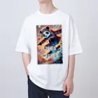 takapoonのPanda Skater オーバーサイズTシャツ