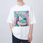 yozoraniyumeoの魔法戦車少女 オーバーサイズTシャツ