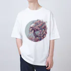 夢の世界のガイコツのやつ Oversized T-Shirt