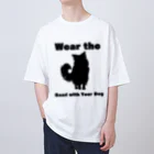 犬との日常物語 -All for Dogs Designed-の愛犬Tシャツ2 Oversized T-Shirt