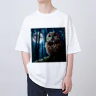 yuriseのフクロウ🦉グッズ Oversized T-Shirt