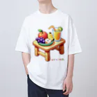 脂身通信Ｚのおやつの時間。_240711 Oversized T-Shirt