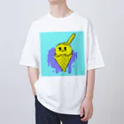 かしわもちのぼやぼやあいす Oversized T-Shirt