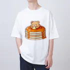 Slabo+Kariiのホットケーキとクマさん Oversized T-Shirt