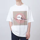しまえながくりえいてぃぶのもふえな Oversized T-Shirt