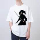 oto_jpのNinja Girl T-Shirt 女忍者Tシャツ Oversized T-Shirt