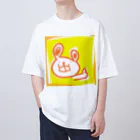 フラッページのGOOD LUCK ウサお Oversized T-Shirt