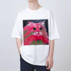 Ange Fleur （アンジュフルール）のRhodonite Cat（ロードナイト キャット） Oversized T-Shirt