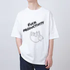 ぱの#fuckproductivity Oversized T-Shirt