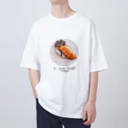 MOFUYAの【くろ】I love SUSHI オーバーサイズTシャツ