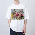 Aya Higuchiの「the hut, autumn garden🍁」Magcup Oversized T-Shirt