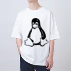 nishidemasamiのTuxくん Oversized T-Shirt