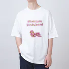 onehappinessのミニチュアダックスフンドとデイジー Oversized T-Shirt