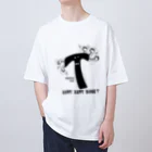 ZEROcustomのジェントルさん「ダンス」 オーバーサイズTシャツ