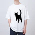 Riotoのねこけつω（黒猫） Oversized T-Shirt