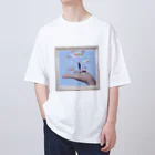 ないものねだりのMarionette(flame-B) Oversized T-Shirt