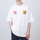 nishina-dashimakiのスーベニア 虎 福  オーバーサイズTシャツ