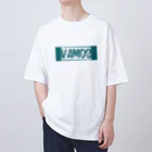 就労継続支援B型　VAMOSのみどりロゴ オーバーサイズTシャツ