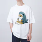 mofusandのサメにゃん オーバーサイズTシャツ