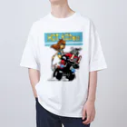 nidan-illustrationの“HOT RODeo” オーバーサイズTシャツ