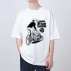 nidan-illustrationの"TRANSPORTATION" Oversized T-Shirt