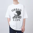 nidan-illustrationの"URBAN LIFE" #1 オーバーサイズTシャツ