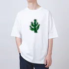 れなしやの渋かっこいい★多肉植物 オーバーサイズTシャツ