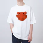 Draw freelyのべたっと　めんだこくん オーバーサイズTシャツ