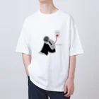 Draw freelyのCharging Oversized T-Shirt