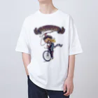 nidan-illustrationの”ROUND UP” オーバーサイズTシャツ