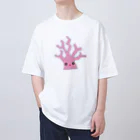 ゴロニャーのダサT屋さんのサンゴの日 対応グッズ サンゴくん Oversized T-Shirt