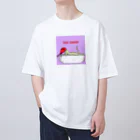 human cookのnude shrimp オーバーサイズTシャツ