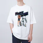 nidan-illustrationの"Mighty Torque" オーバーサイズTシャツ