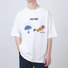 Draw freelyのAME Oversized T-Shirt