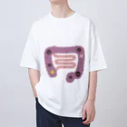 8anna storeの人体のなぞ。悪玉菌増えちゃった大腸。 Oversized T-Shirt