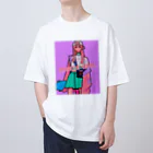 美好よしみのPastel Skater Oversized T-Shirt