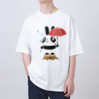 イラスト MONYAAT のラビットパンダ Oversized T-Shirt