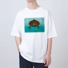 はやしりえのくさがめさん Oversized T-Shirt